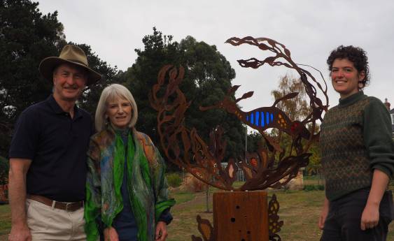 Woodbridge unveils new sculpture